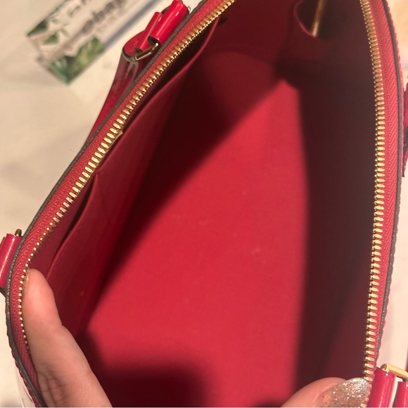 Louis Vuitton Vernis Alma MM Rose Indian - Picture 11 of 14